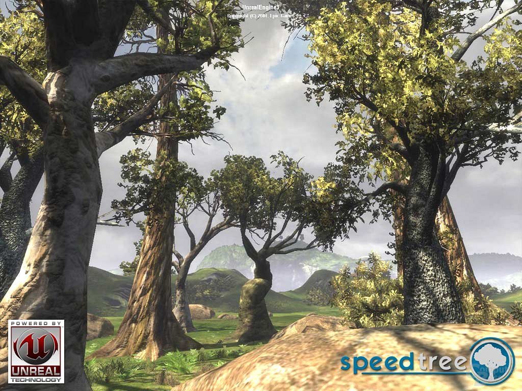 SpeedTreeRT in Unreal-3-Engine