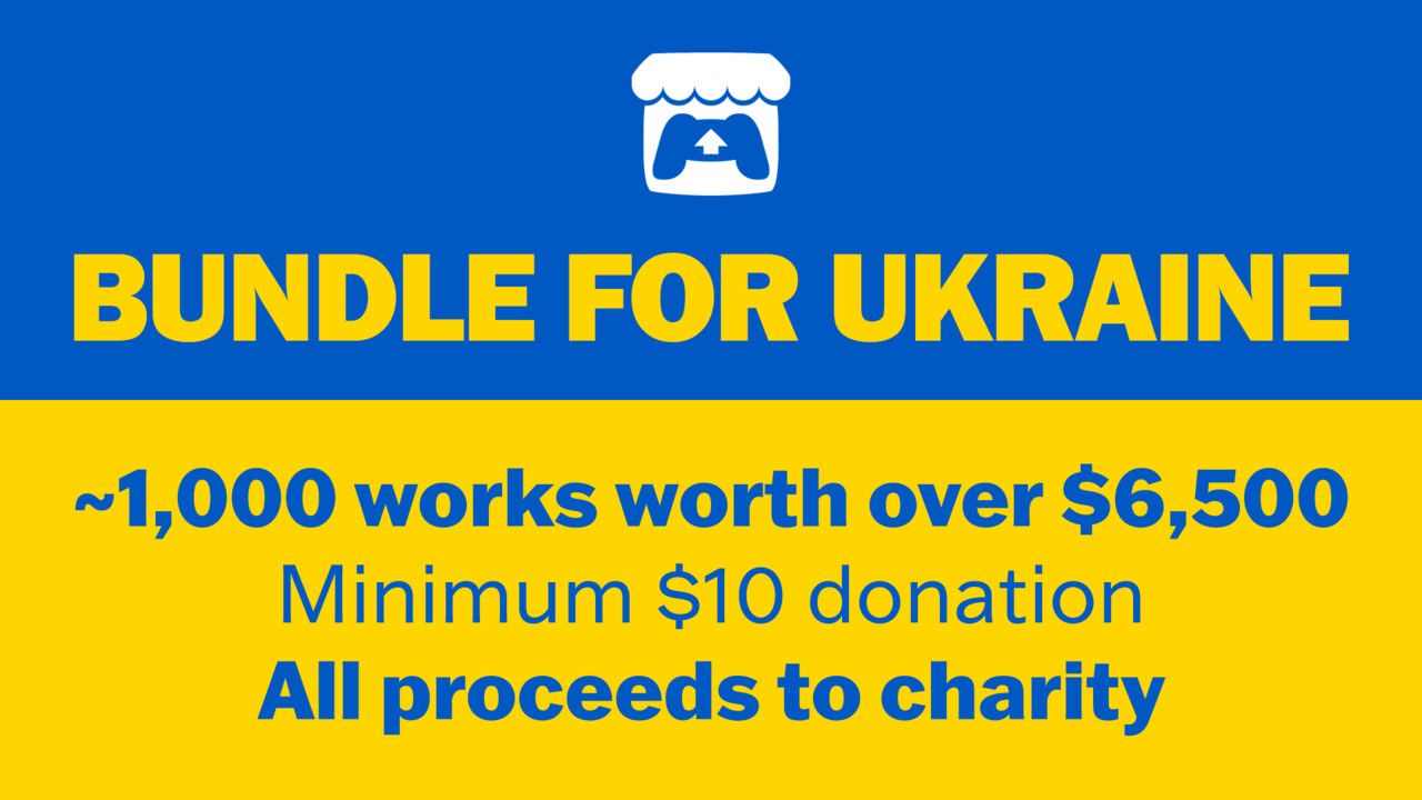 Bundel untuk Ukraina: Knapp 600 Spiele ab 10 Dollar als Spende