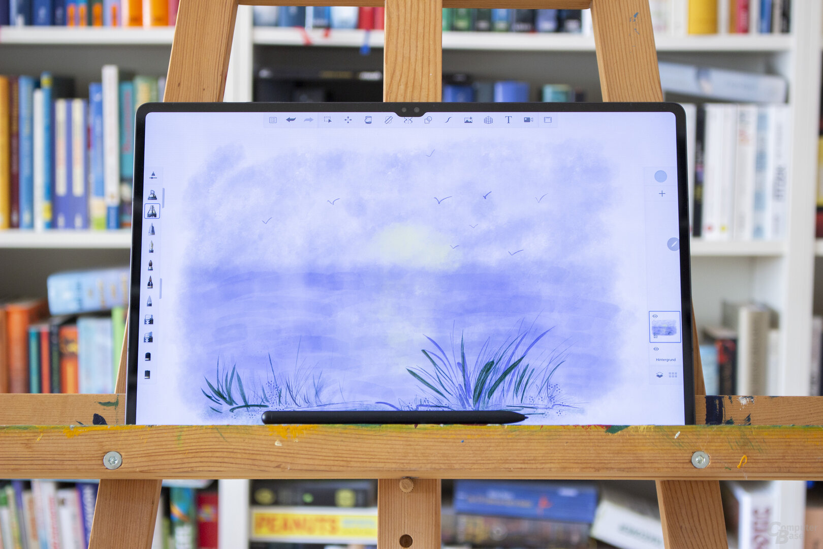 Das Galaxy Tab S8 Ultra eignet sich vor allem für kreative Arbeiten