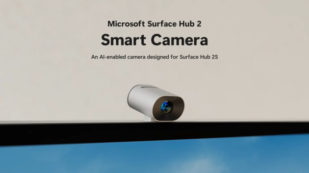 Surface Hub 2 Smart Camera: Microsofts erste AI-Webcam kostet 880,95 Euro [Notiz]