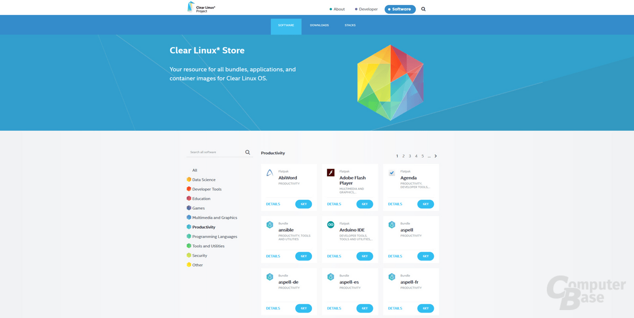 Clear Linux OS LinuxDistribution von Intel auch für den Desktop