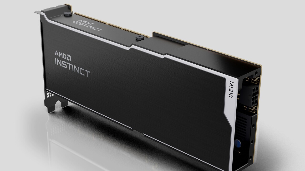 AMD Instinct MI210: Halbiertes GPU-Doppel als PCIe-Karte mit 23 TFLOPS