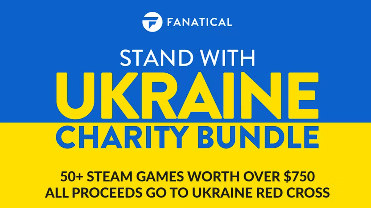 Spendenaktion: Stand With Ukraine Charity Bundle bei Fanatical