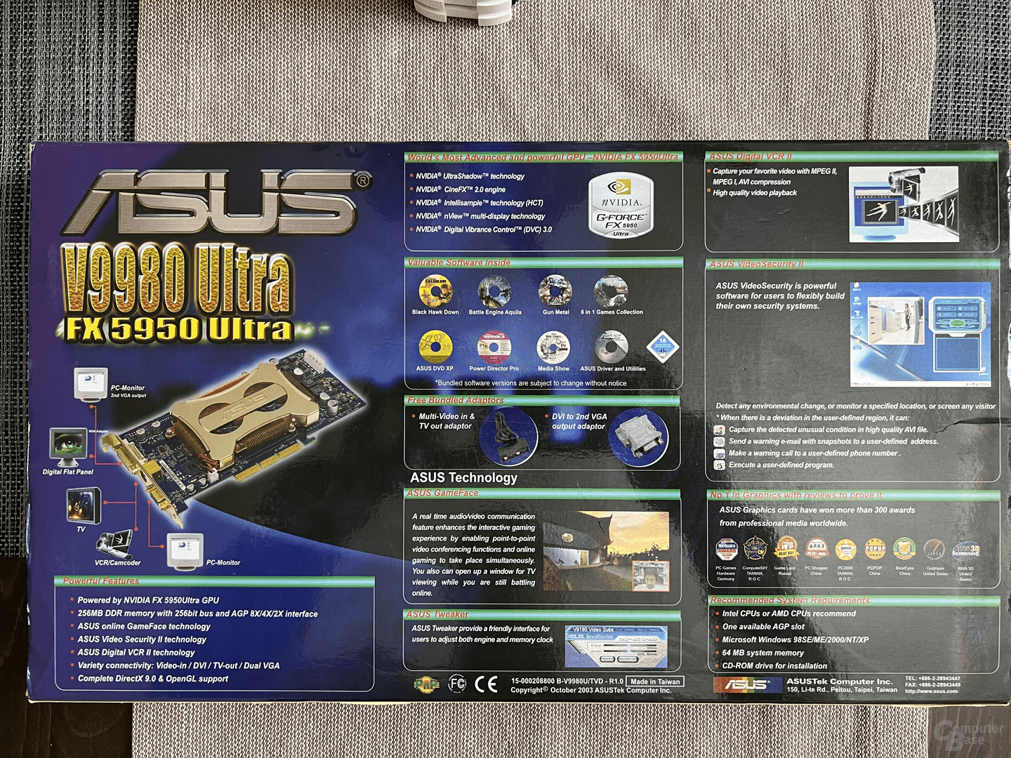 Asus GeForce FX 5950 Ultra von wickedgonewild