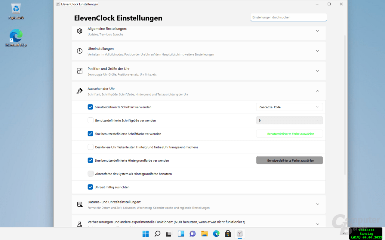 ElevenClock 4.3.2 free instals