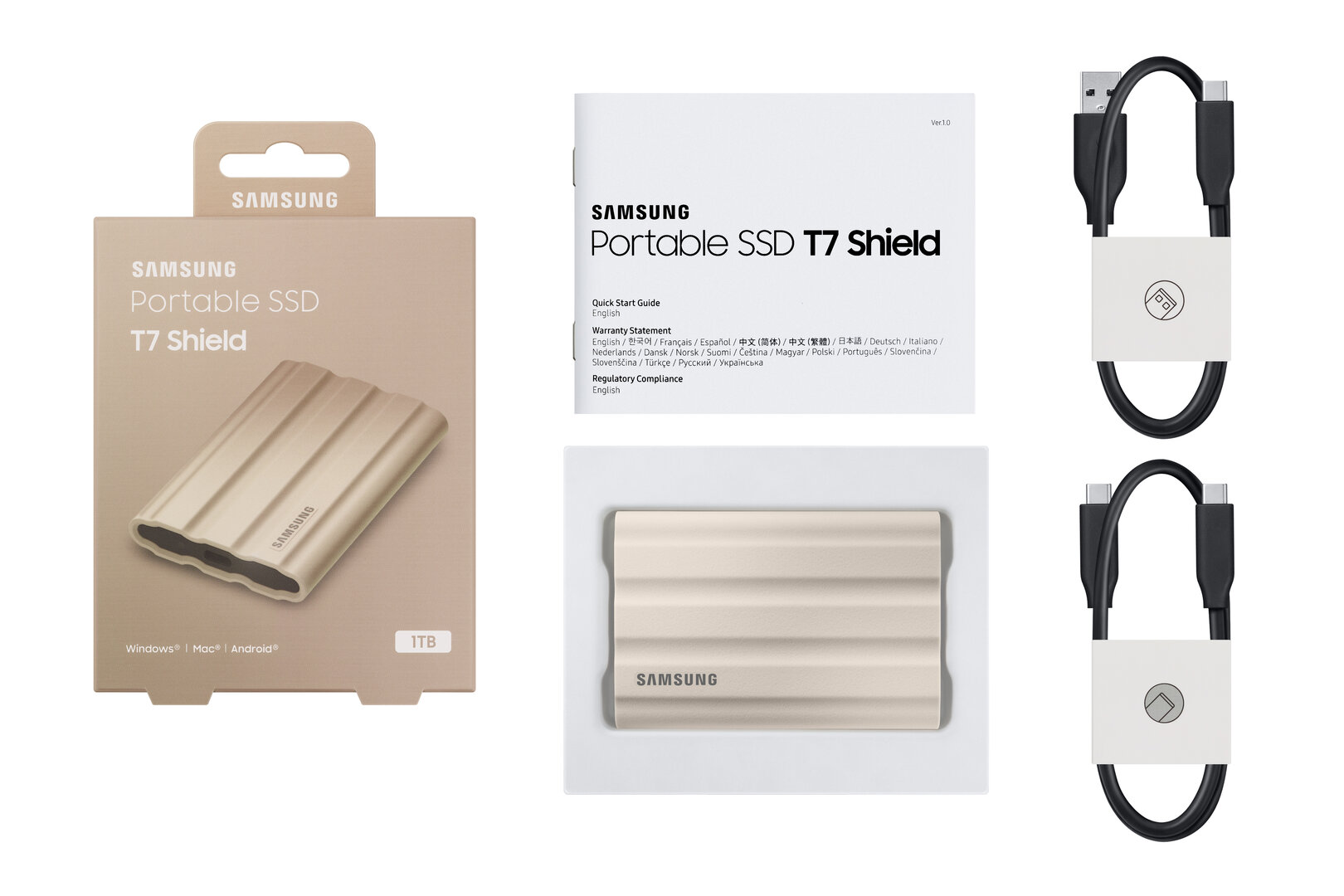 Samsung T7 Portable Shield im Test - ComputerBase