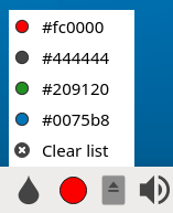 ... as well as a new color picker
