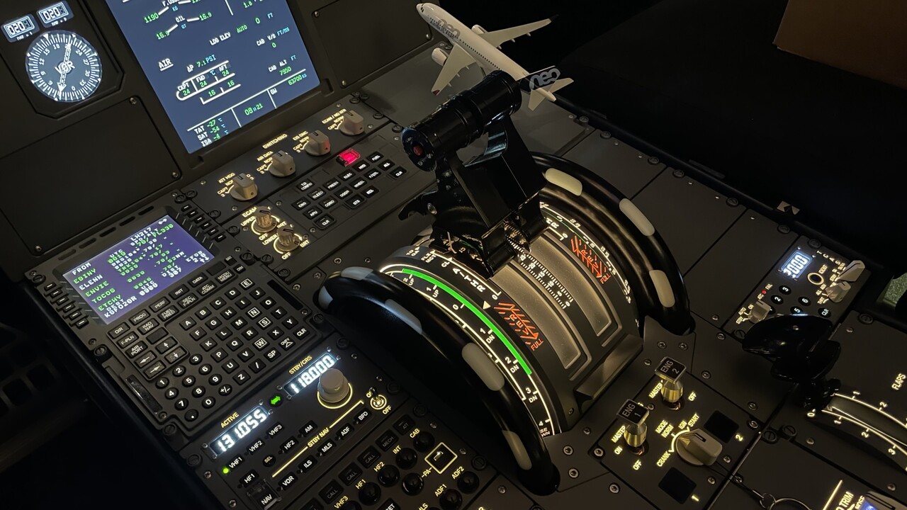 Flight Simulator: Airbus A320 stilecht fliegen im hauseigenen Cockpit