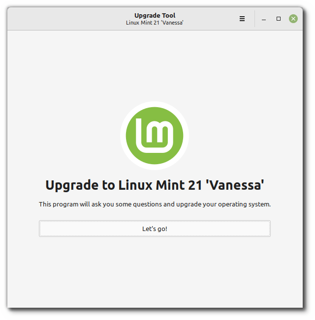 Das neue Linux Mint Upgrade Tool