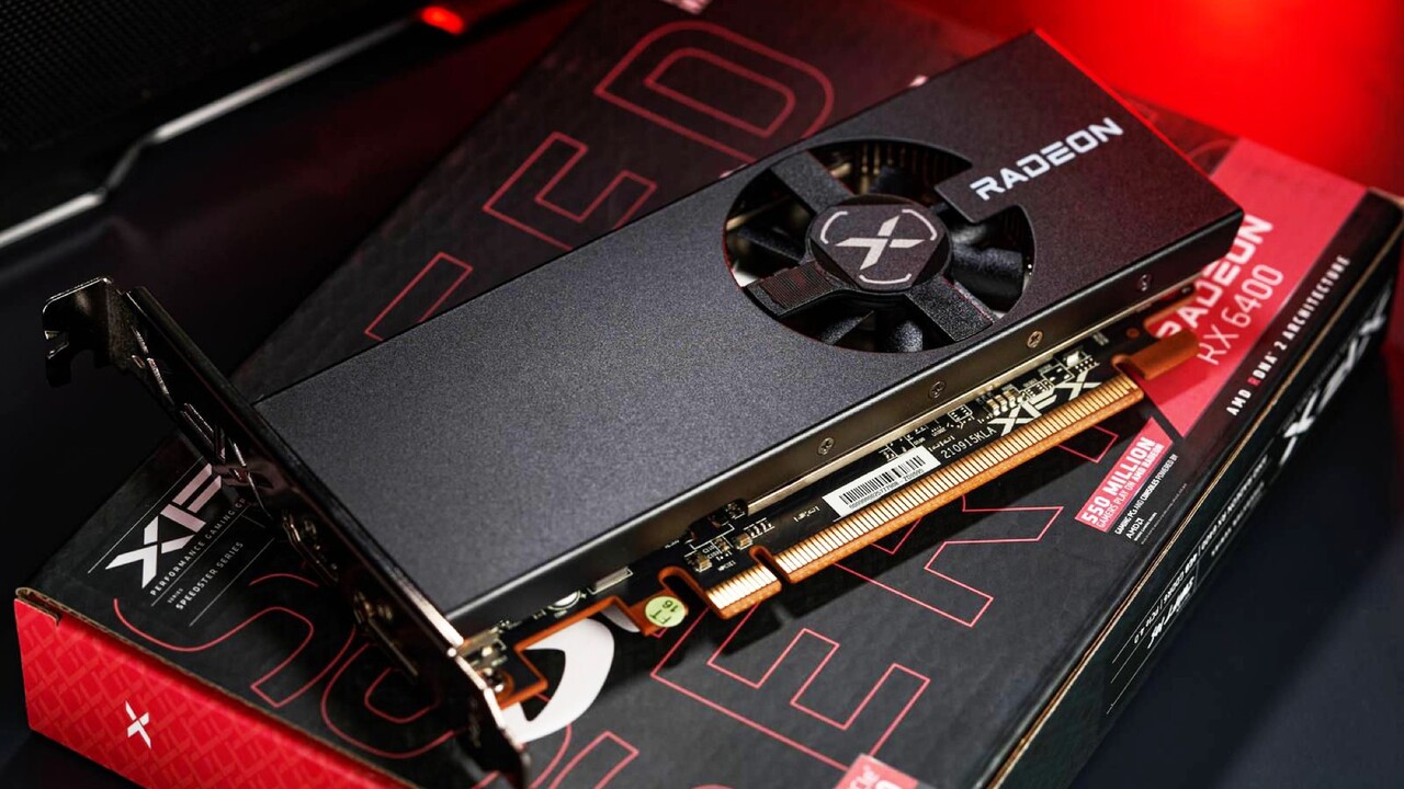 AMD Radeon RX 6400: Navi 24 XL bereits ab 185 Euro erhältlich