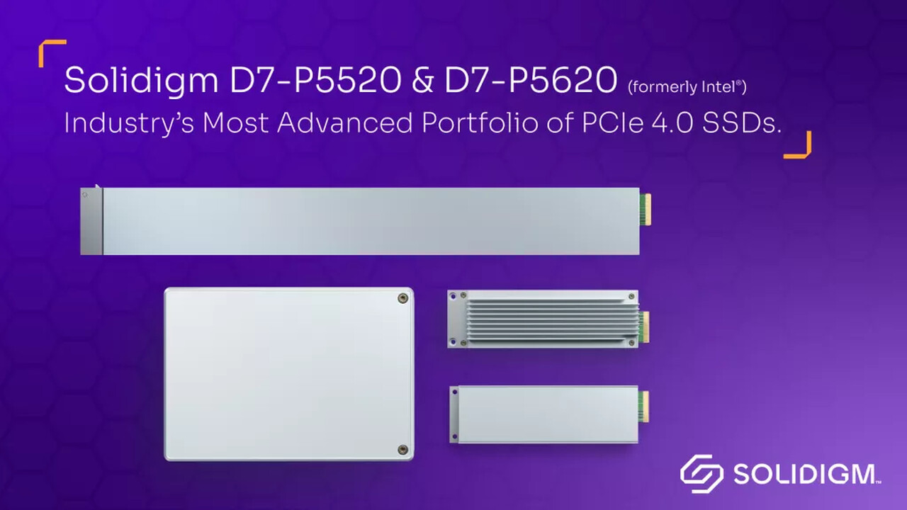 Intels SSD-Erbe: Solidigm präsentiert D7-P5520 und D7-P5620 mit PCIe 4.0