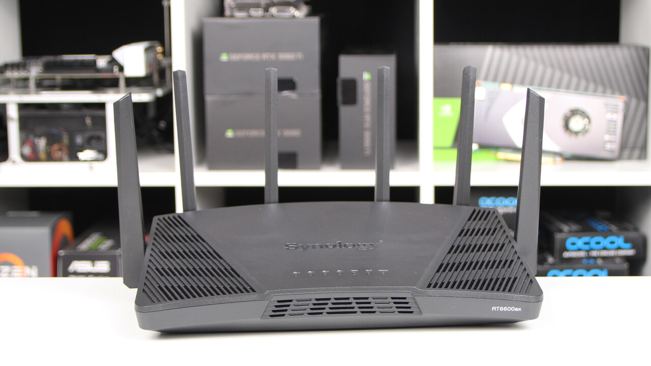 Synology RT6600ax Wi-Fi-6-Mesh-Router im Test - ComputerBase