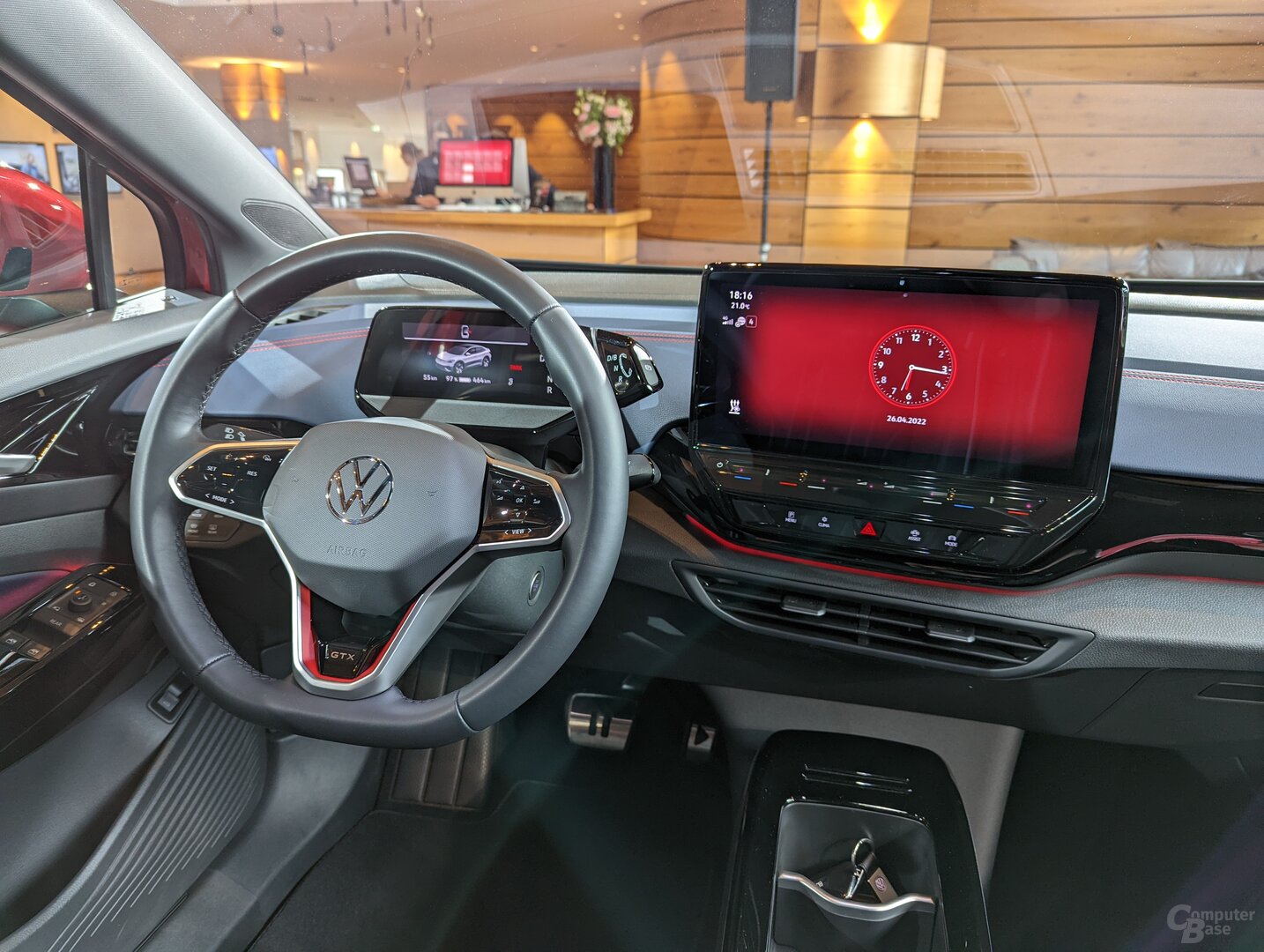 Cockpit des VW ID.5 GTX