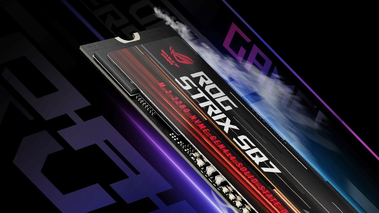 ROG Strix SQ7: Asus lässt seine erste M.2-SSD durchblicken