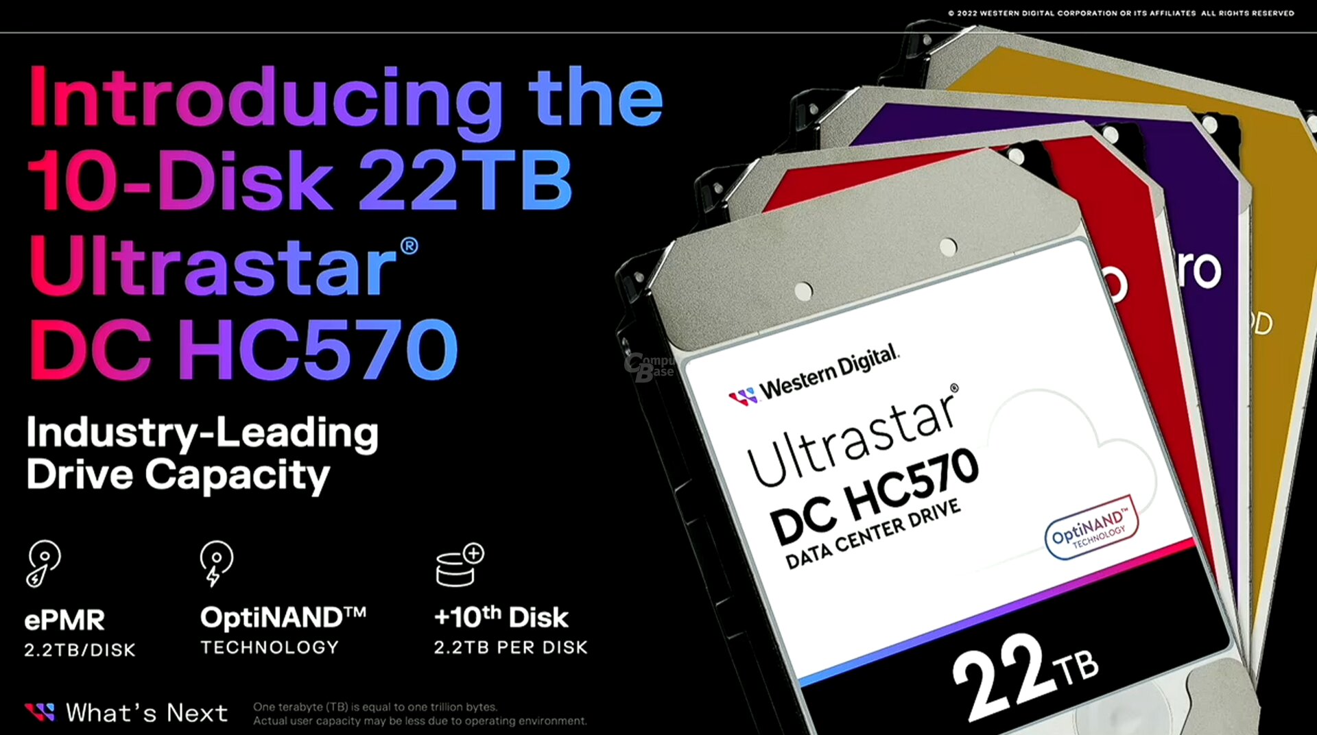 Ultrastar DC HC570 mit 22 TB