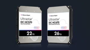 Festplatten: Western Digital erhöht auf 26 TB mit SMR und 22 TB mit CMR