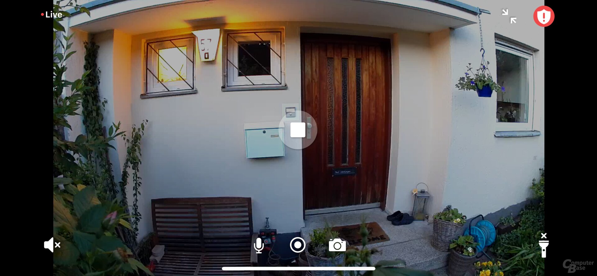 Arlo Go 2: Live-Ansicht in der App