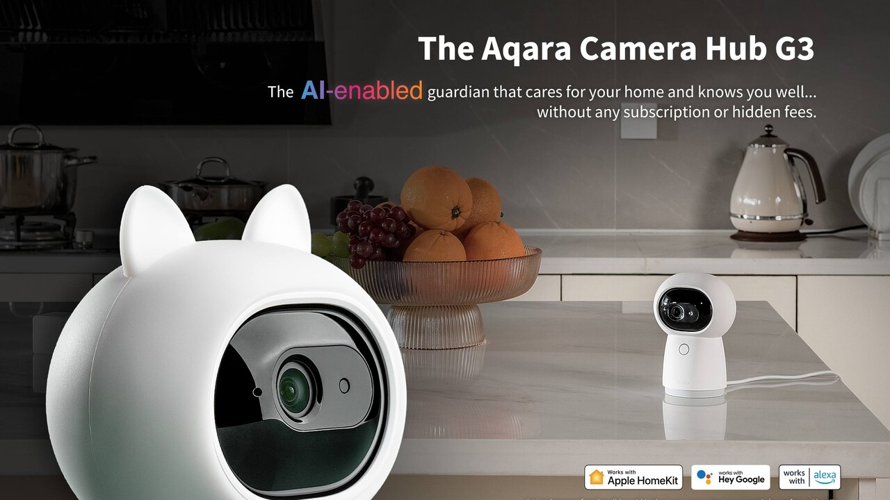 Smart Home gut & günstig: Zwei Aqara Camera Hub G3 mit AI zu gewinnen [Anzeige]