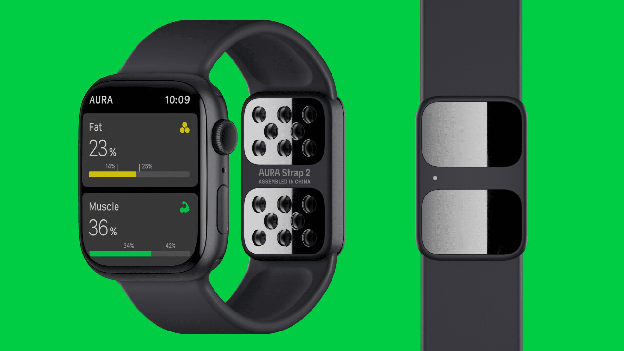 Aura Strap 2: Apple-Watch-Armband misst zusätzliche Körperdaten
