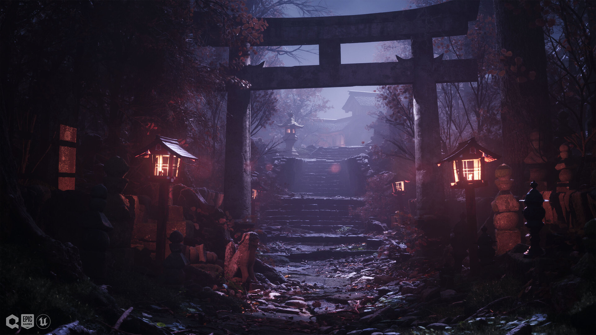 Screenshots vom Projekt „Ninety Days in Unreal Engine5“