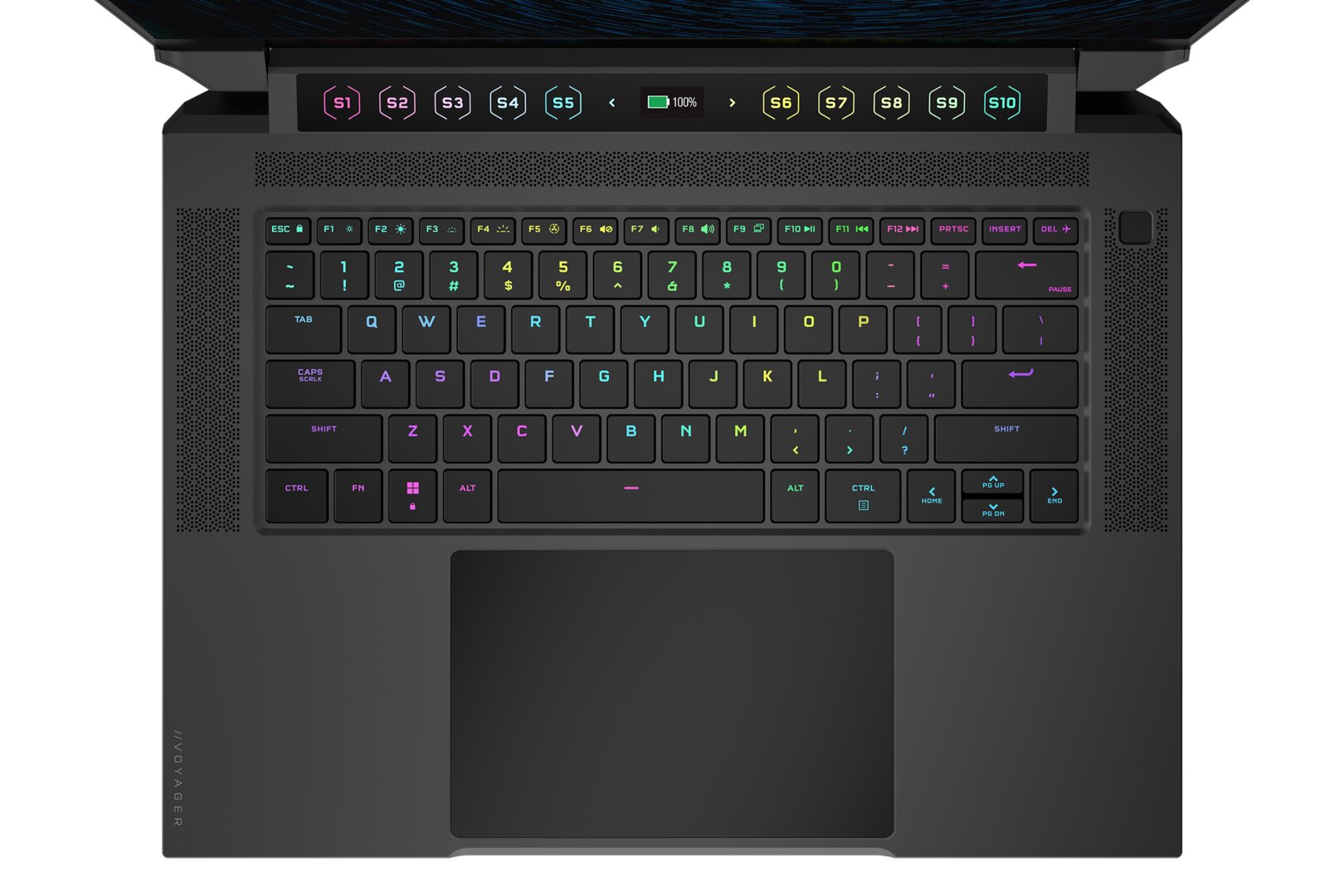Die Tastatur nutzt Cherry MX Ultra Low Profil