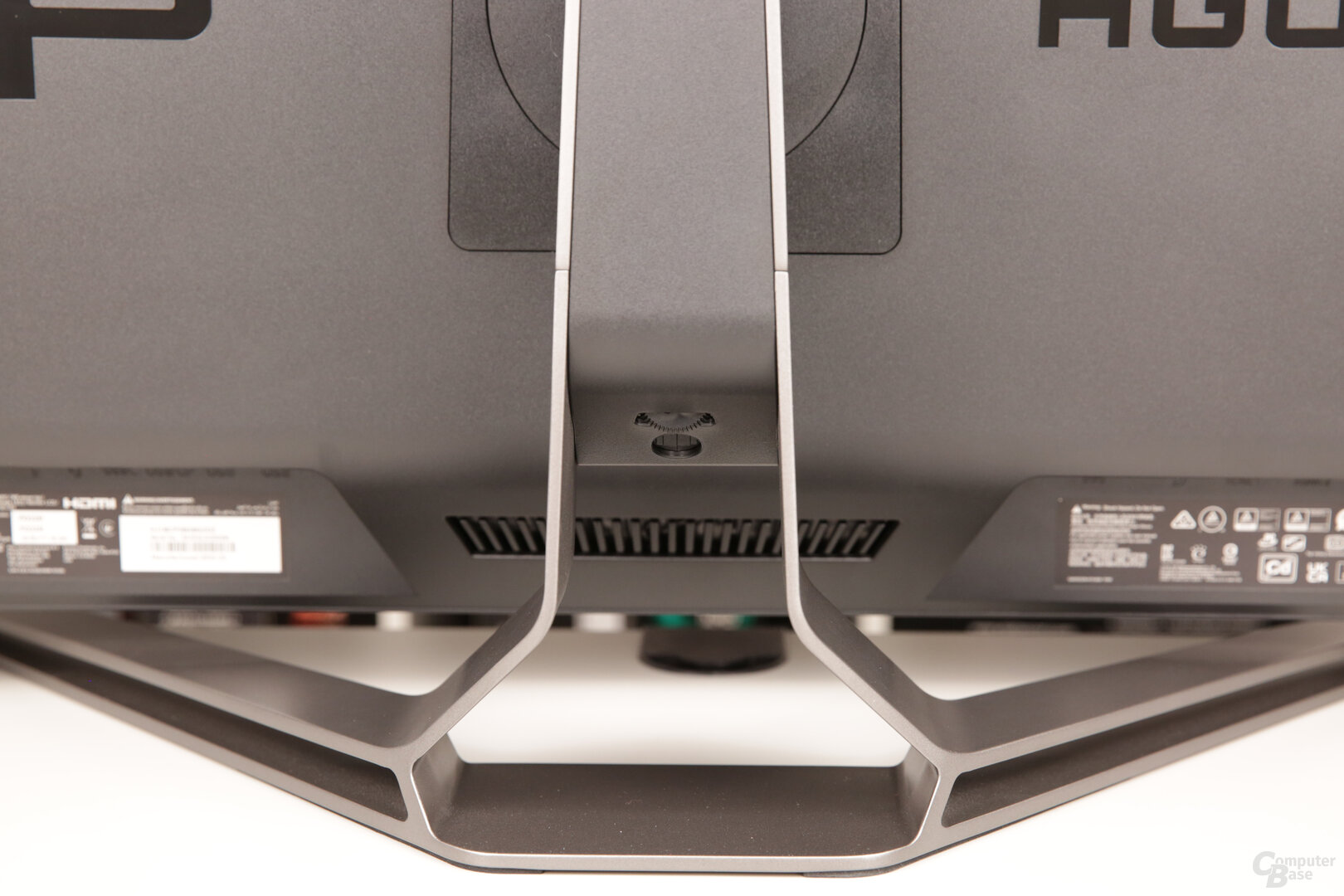 Logo projection controls on AOC PD Agon Pro PD32M