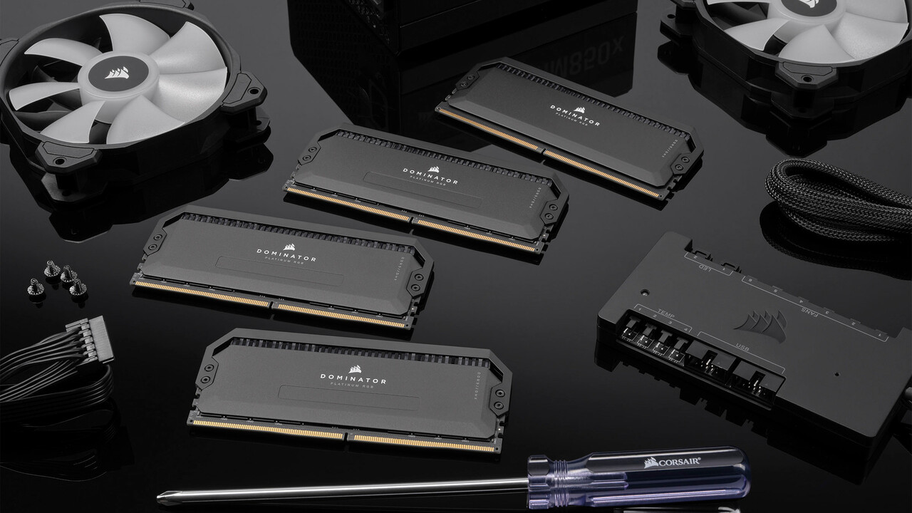 Dominator Platinum RGB: Corsairs DDR5-6600CL32 mit unter 10 ns effektiver Latenz