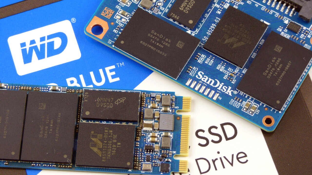 WD Blue 3D NAND: Vereinzelt Leistungsverlust beim Lesen alter Dateien