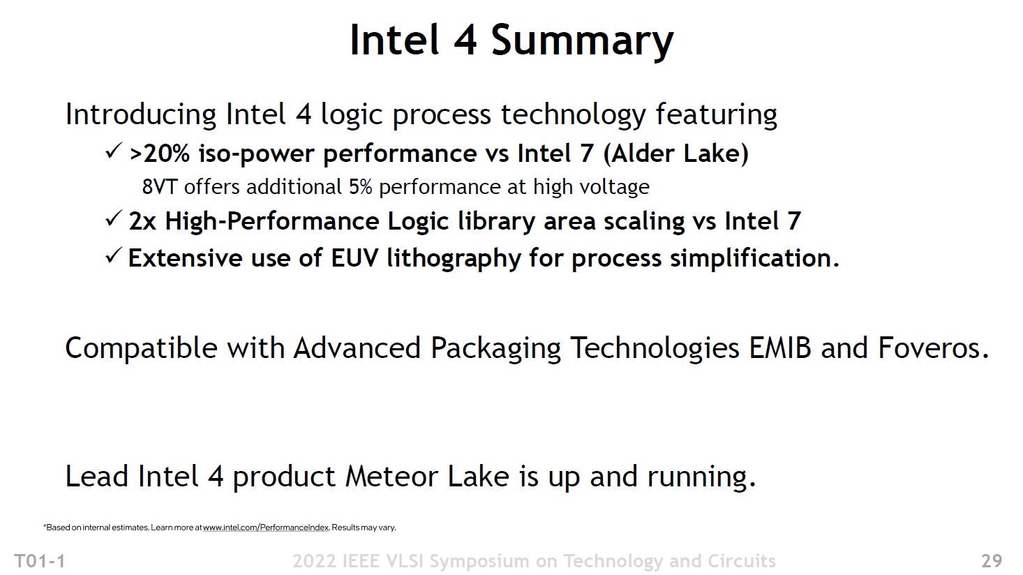 Intel 4 im Überblick