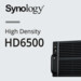 Synology HD6500: Erstes HD-Modell mit 60 Ein­schüben für bis zu 6.688 MB/s