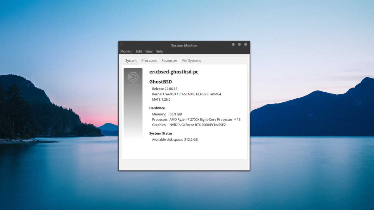 GhostBSD 22.06: desktop classico compatibile con sistema operativo simile a Unix