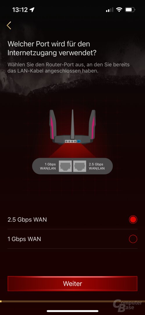 Tether-App für den TP-Link Archer GX90 AX6600