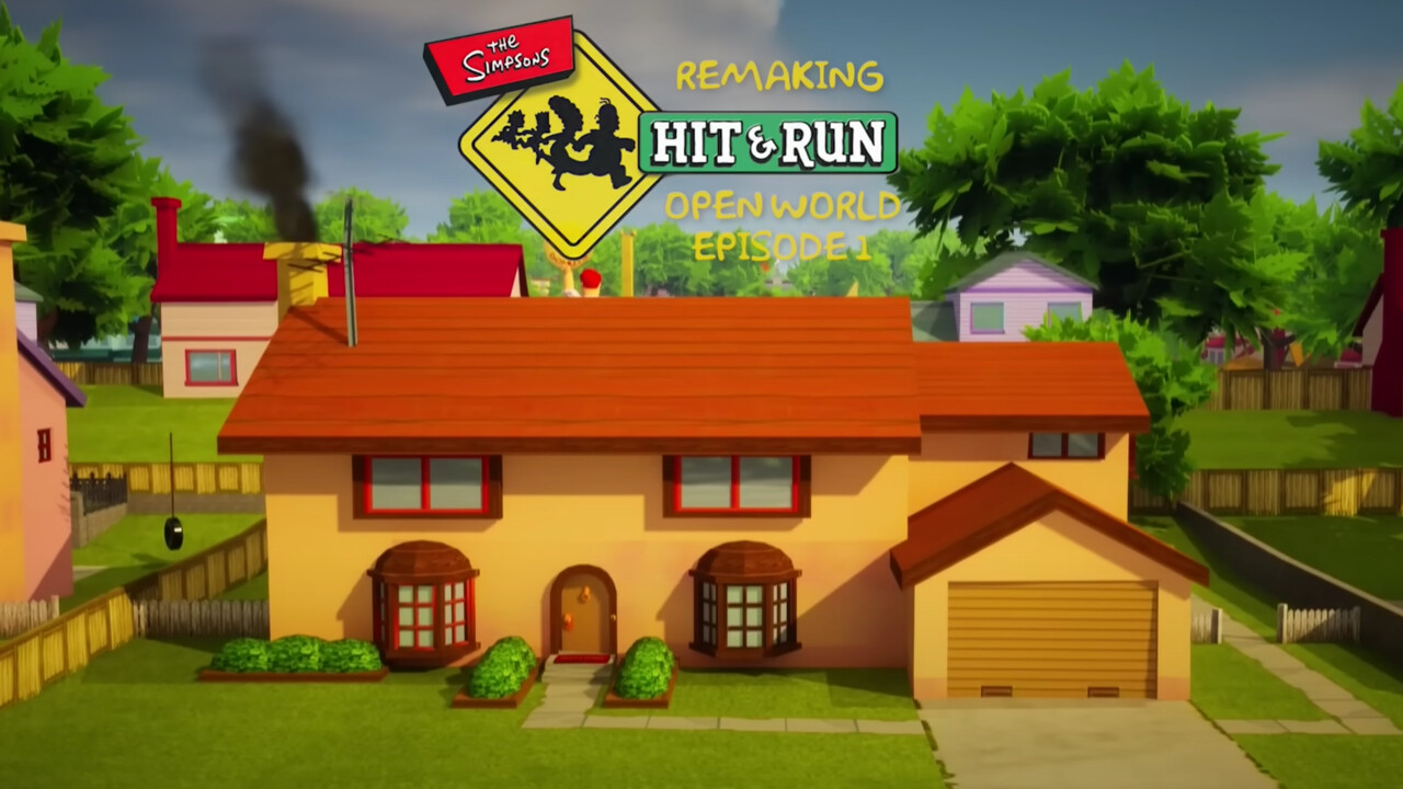 Fanprojekt: The Simpsons Hit & Run als Open World in der UE5