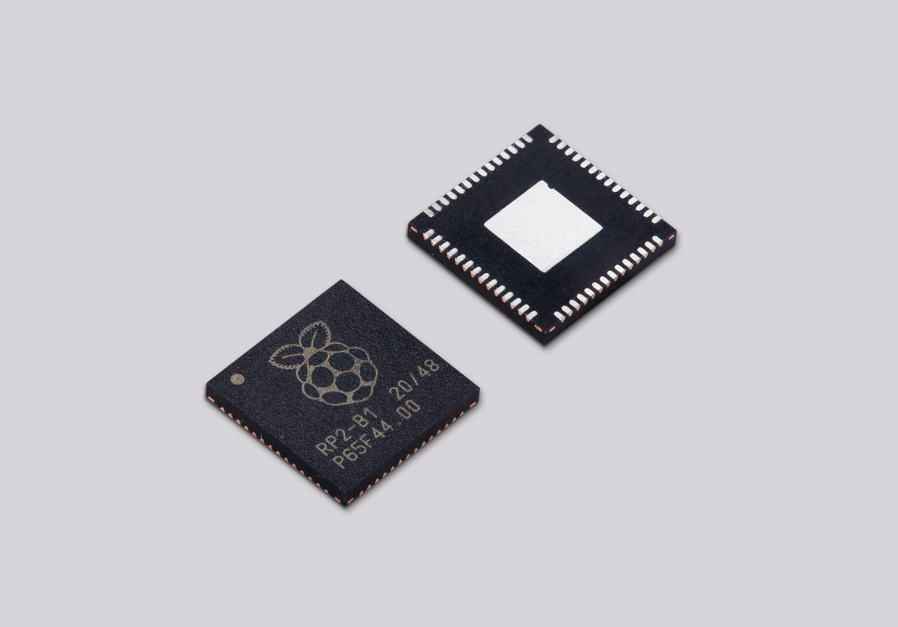 RP2040-Mikrocontroller (Bild: Raspberry Pi Foundation)