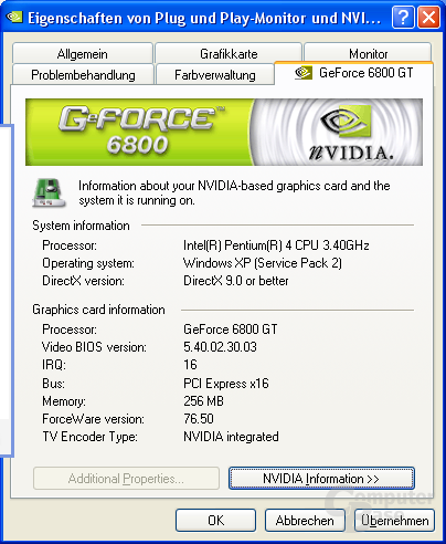 nVidia ForceWare 76.50