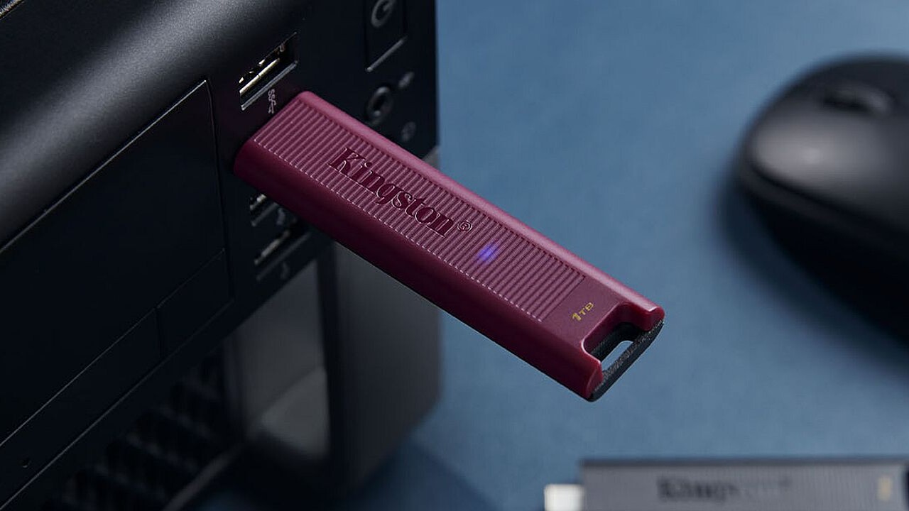 Kingston DataTraveler Max: Den schnellsten USB-Stick gibt es jetzt auch mit USB-A