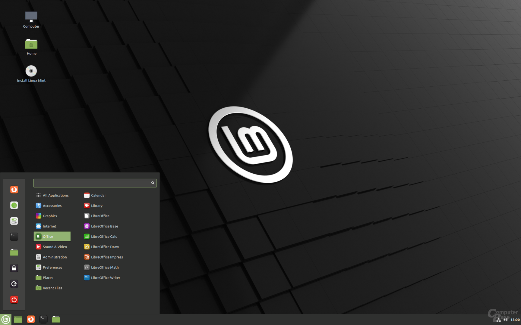 Linux Mint mit den freien Desktops Cinnamon, MATE und Xfce