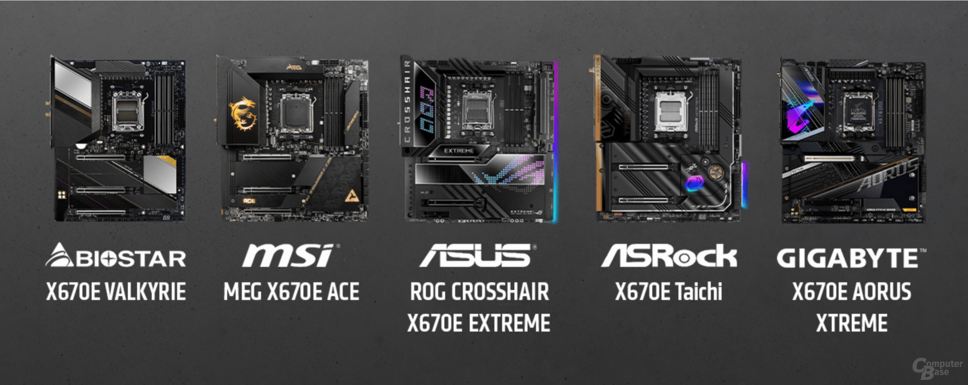The New Leaders from Asus, ASRock, Biostar, Gigabyte and MSI