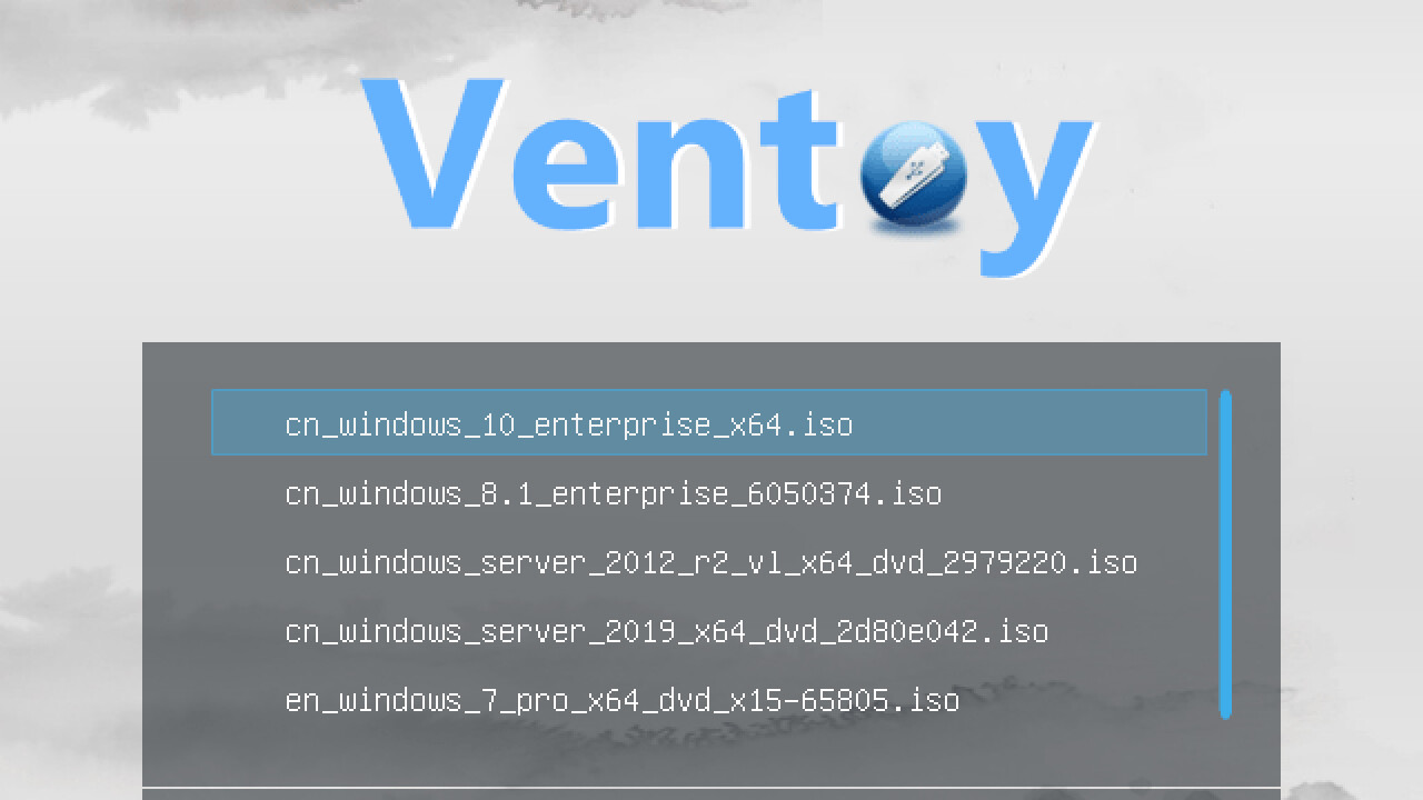 Ventoy 1.0.79: Multi-Boot-Tool unterstützt jetzt mehr als 940 ISO-Dateien