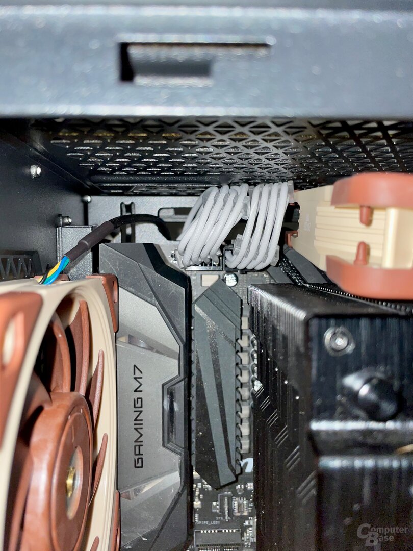 Fractal Design Pop im Test: ATX-Stromkabel blockieren hinteren 140-mm-Lüfter
