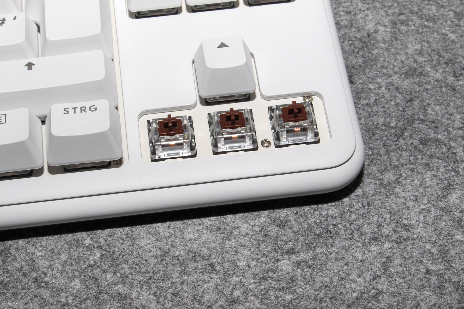 Ihre Abstimmung ähnelt Cherry MX Brown