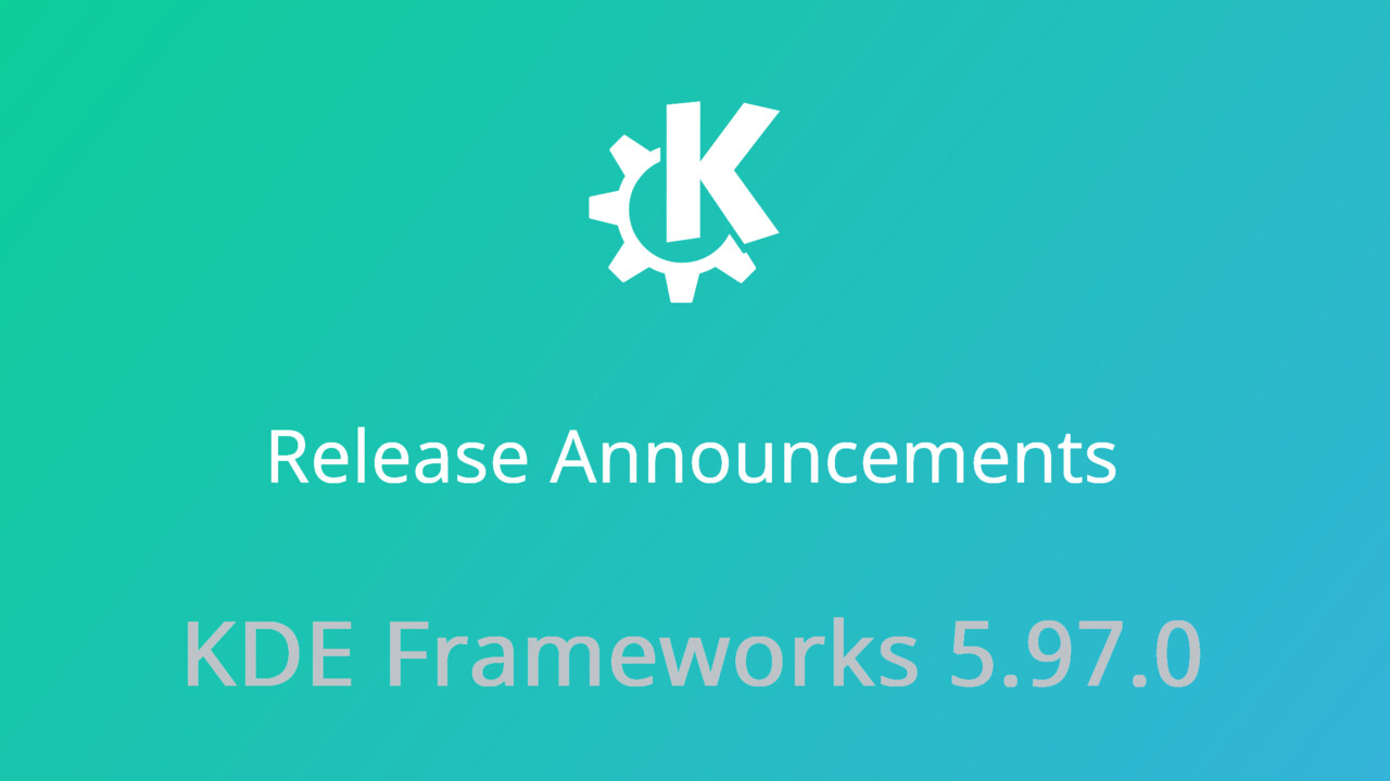 Open-Source-Bibliotheken: KDE Frameworks 5.97 bieten zahlreiche Neuerungen