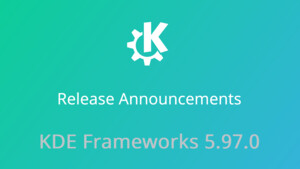 Open-Source-Bibliotheken: KDE Frameworks 5.97 bieten zahlreiche Neuerungen