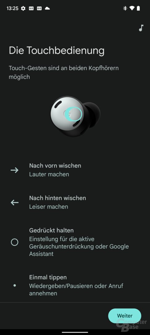 Pixel-Buds-App mit Pixel Buds Pro