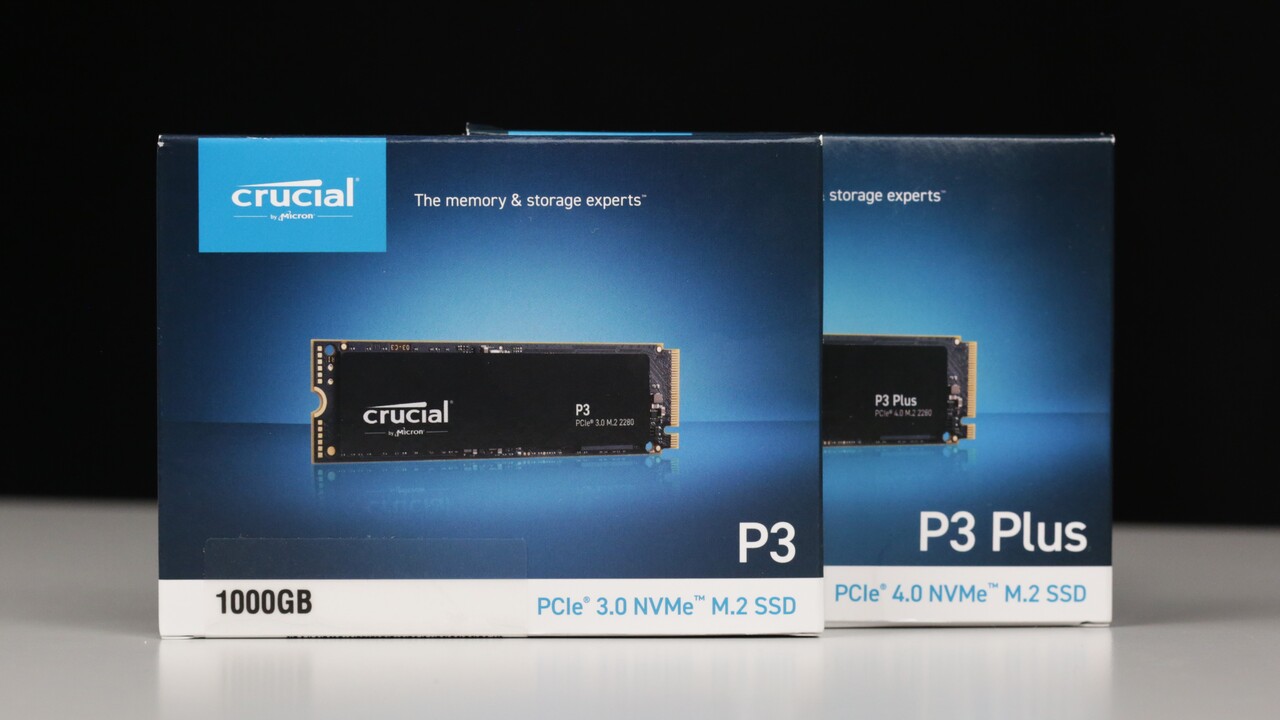 Crucial P3 und P3 Plus QLC-SSDs im Test - ComputerBase