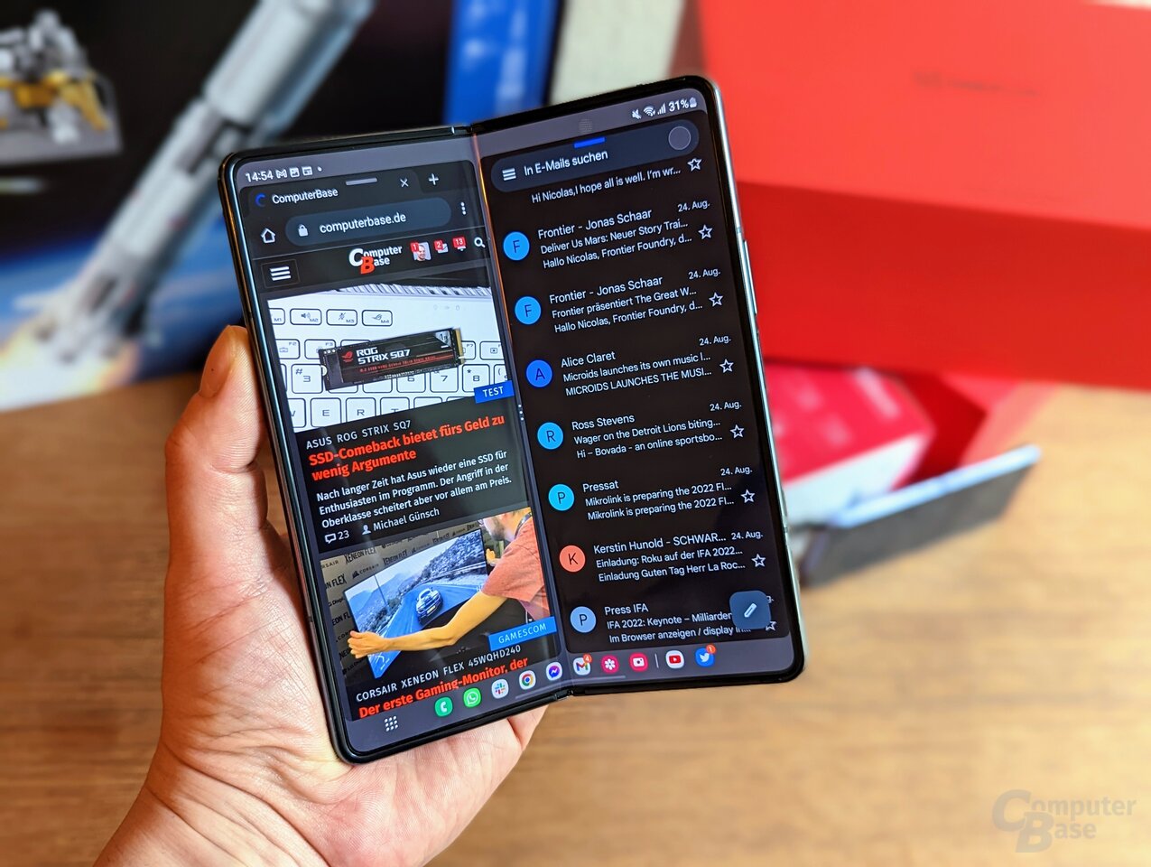 Samsung Galaxy Z Fold 4 im Test – Feinschliff für den Multitasking ...
