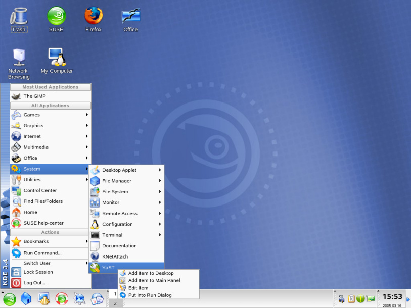 SuSE Linux 9.3