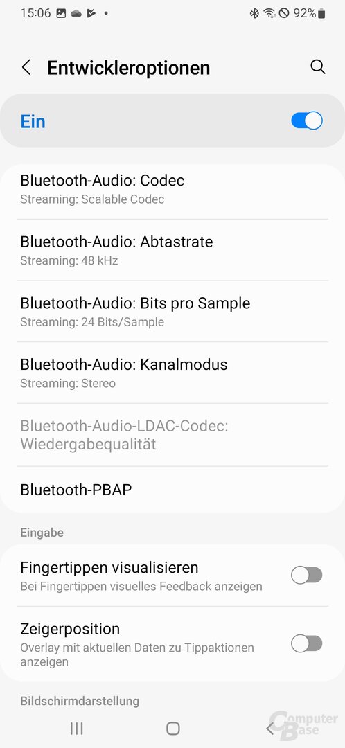 SSC nur mit einem Samsung-Smartphone