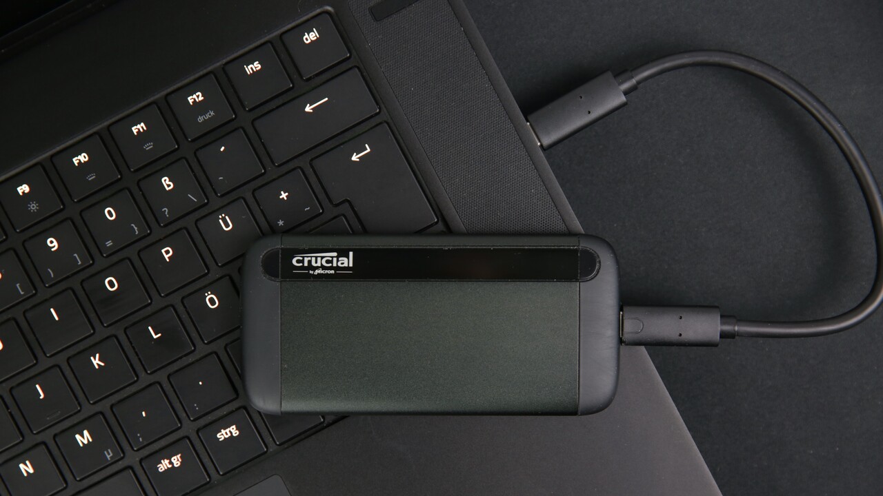 Crucial X8 Portable: 4-TB-Version der externen SSD zum hohen Preis erhältlich