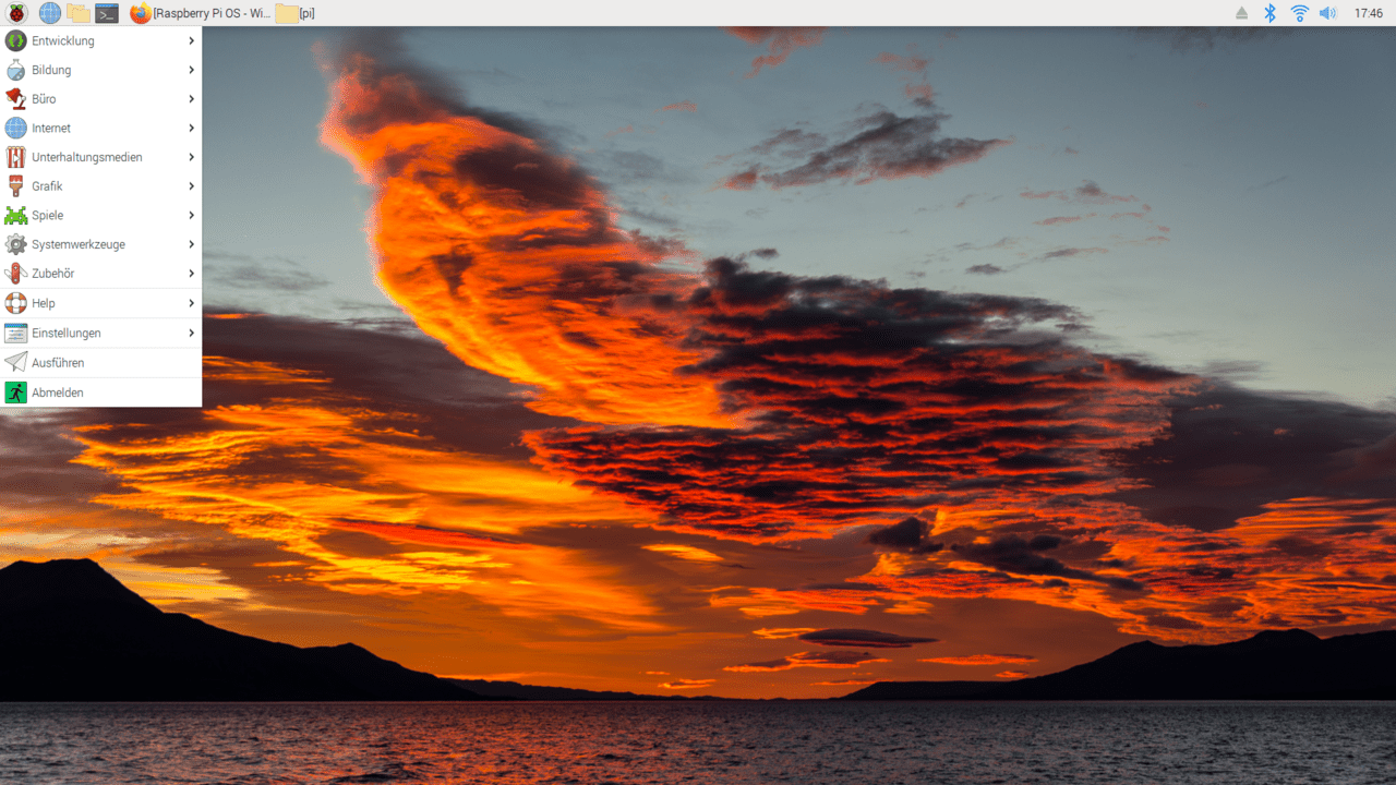 Raspberry Pi OS mit PIXEL-Desktop auf LXDE-Basis (Bild: Raspberry Pi Foundation)